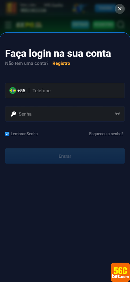 56c.com Cadastro Vantagens